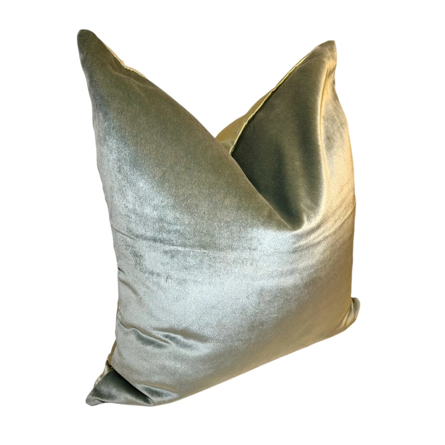 Casablanca Blue Velvet Pillow Cover AliJ Designs