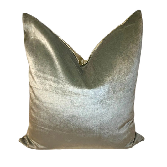 Casablanca Blue Velvet Pillow Cover AliJ Designs