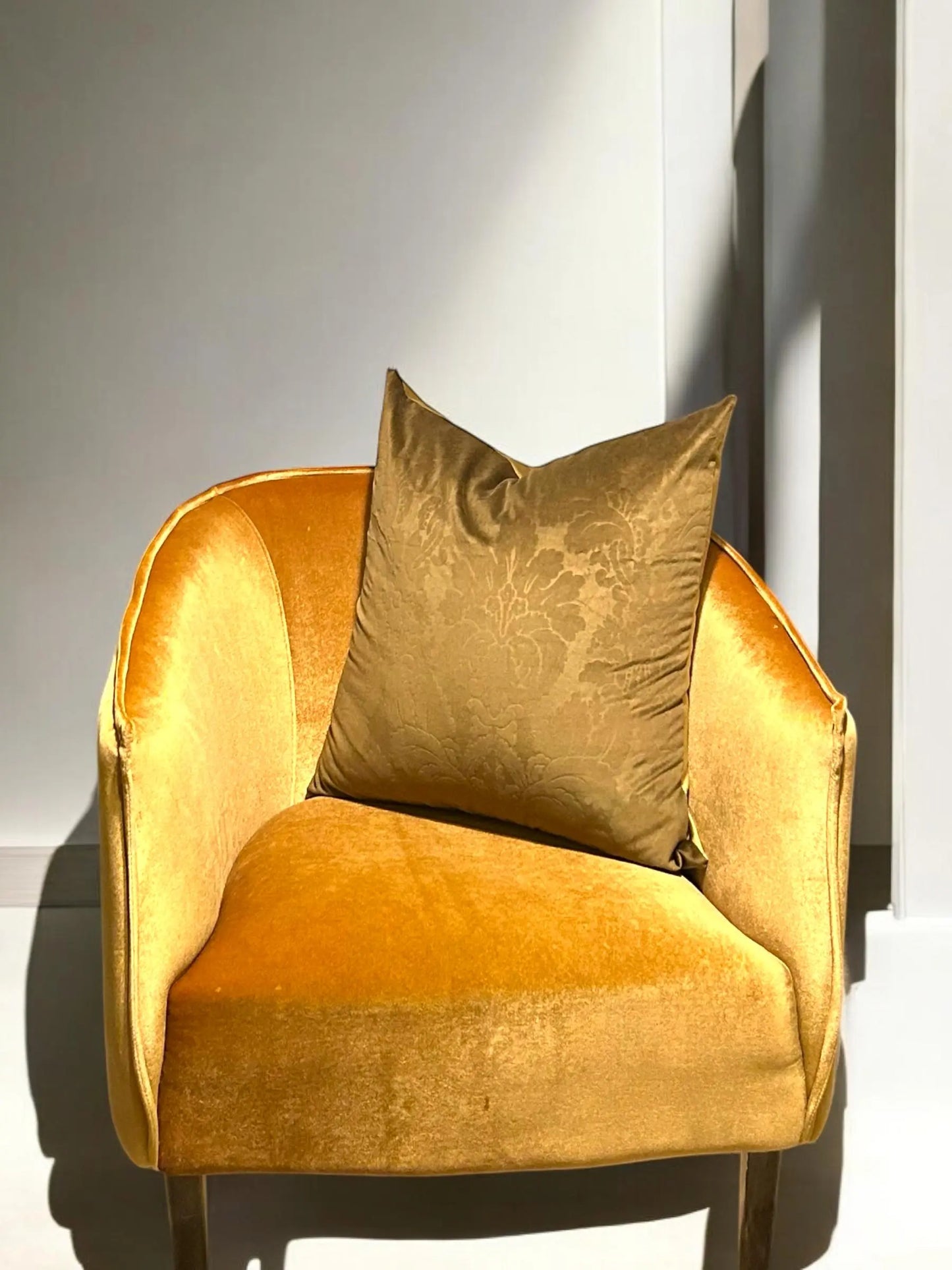 Damask Velvet Pillow Cover AliJ Designs