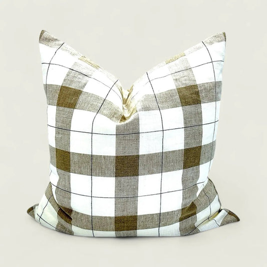 Plaid Pillow Cover AliJ Designs