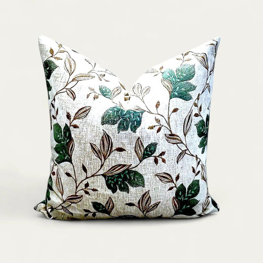 Plumes Pillow Cover AliJ Designs