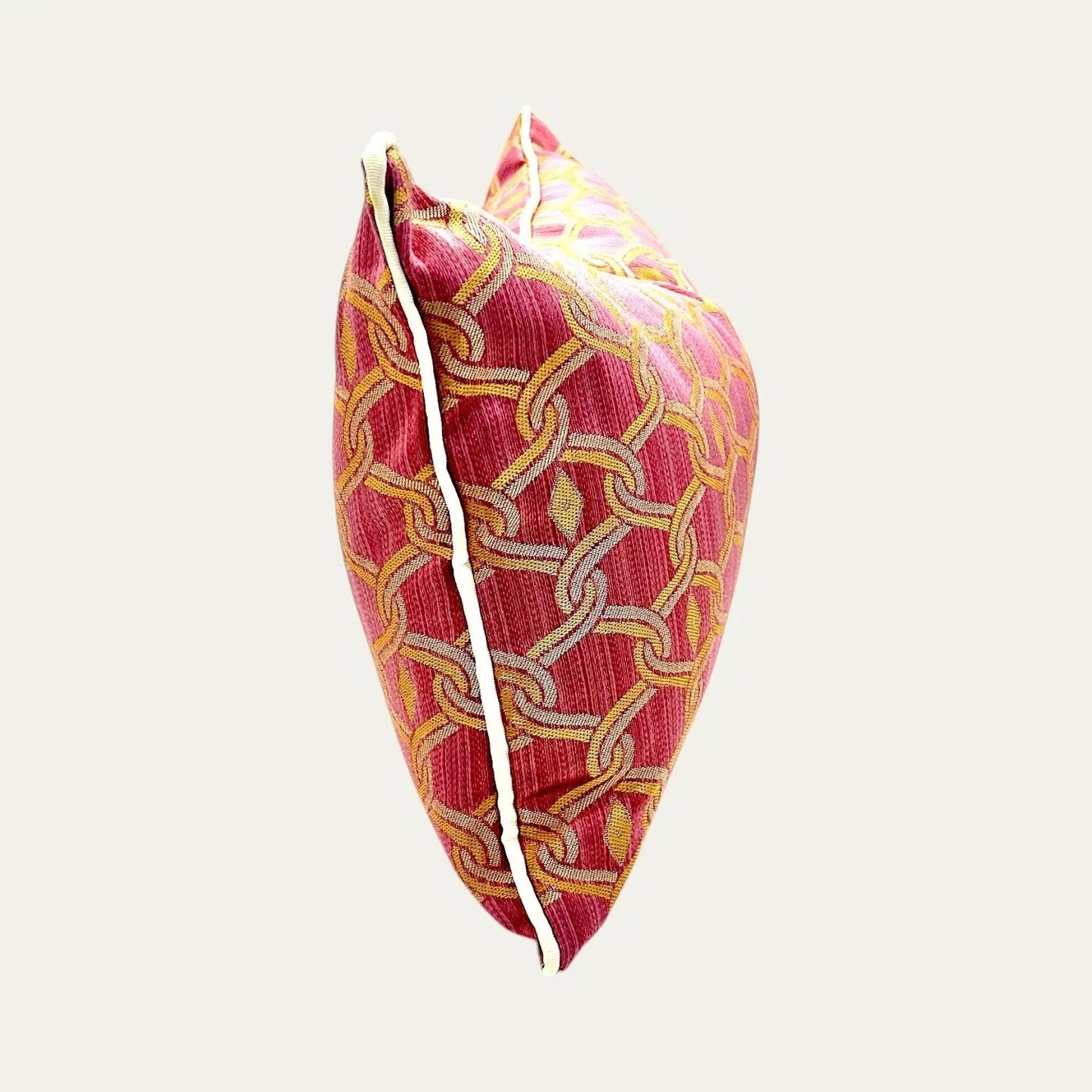 Russ  Chain Jacquard Pillow Cover AliJ Designs